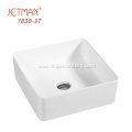 Small Rectangular ceramic Countertop Hand Washing Basin